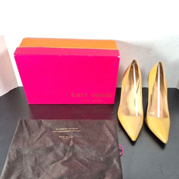 Kate Spade Patent Leather Pumps - Size 7.5 - Picture 2 of 9